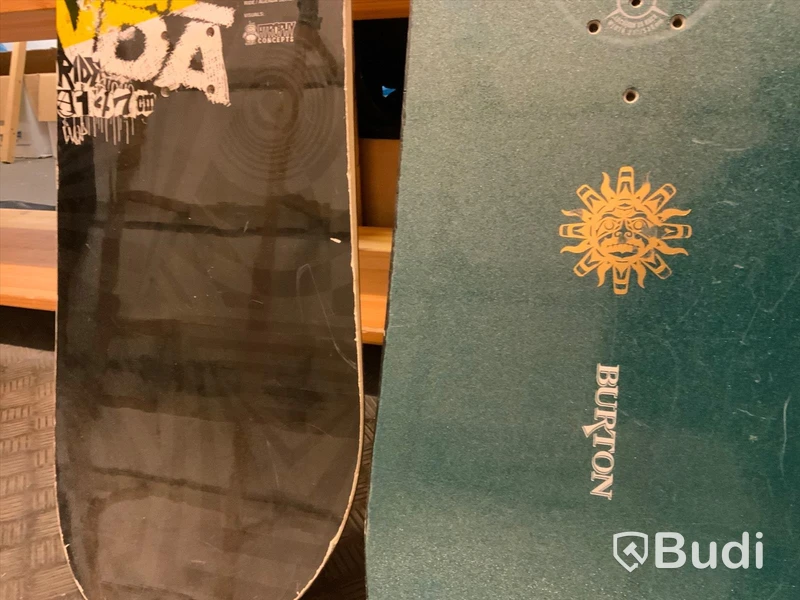Snowboard 2st, skor 3par